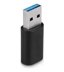 АДАПТЕР LINDY - USB-A to USB-C - USB 3.2 Type A to C adapter - Black - PN 41904