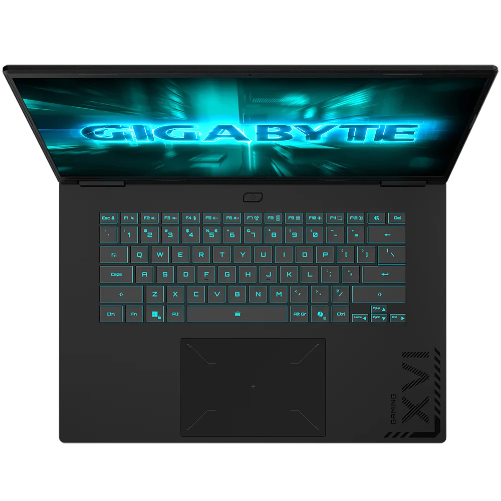 Лаптоп GIGABYTE GAMING A16 3VH - 16" IPS WUXGA 165Hz, AMD Ryzen 7 260, 16GB DDR5, 512GB SSD Gen4, nVIdia RTX 5060 8GB GDDR7, - Image 2