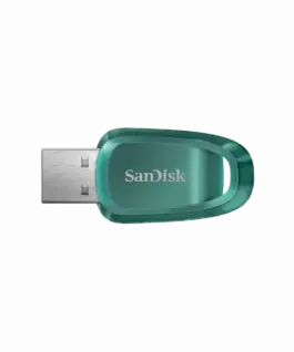 SanDisk Флаш памет Ultra ECO 256GB USB 3.2 100 MB/s  зелена