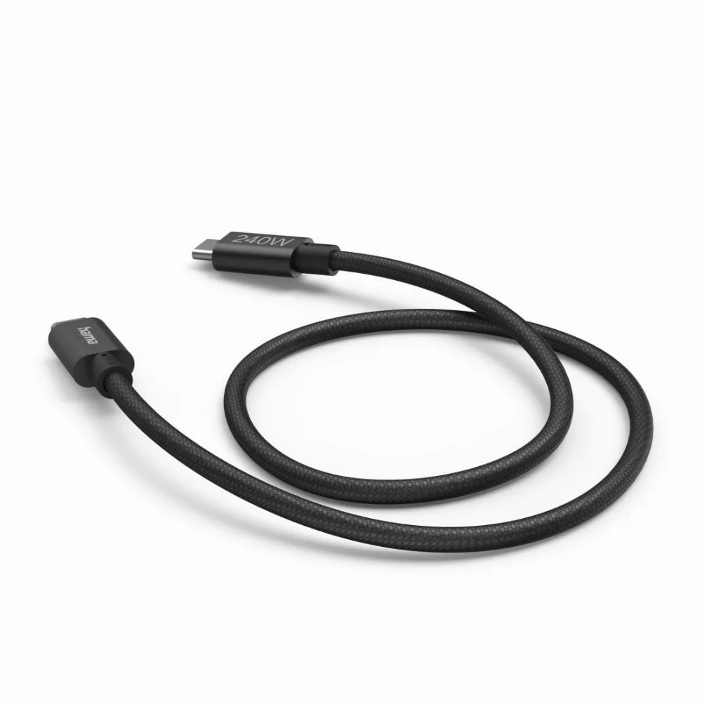 Кабел за зареждане Hama, USB-C - USB-C, 240 W, USB 3.2 Gen1, 201702 - Image 3