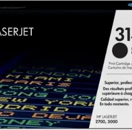 КАСЕТА ЗА HP Color Laserjet 3000/2700 - Black - /314A/ - PN Q7560A