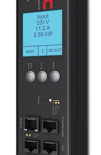 APC Rack PDU 2G 6c19 Meteчервен 0U 32A 36c13