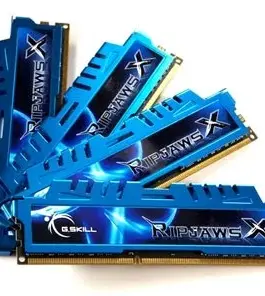 G.SKILL DDR3 32GB (4x8GB) RipjawsX X79 1600MHz CL9 XMP
