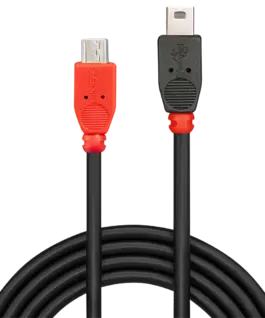 КАБЕЛ USB LINDY – mini-USB Type B
