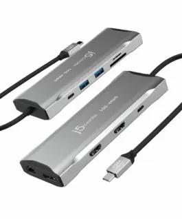 Alternative view of Докинг станция j5create JCD397 100W, 4K60 Elite USB-C, 10Gbps
