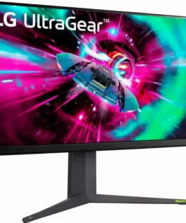 Alternative view of Монитор LG UltraGear 32GR93U-B 32" IPS UHD(3840x2160), 144Hz, 1 ms, FreeSync Premium, G-Sync Compatible