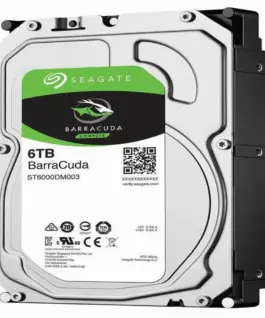 Alternative view of Хард диск SEAGATE BarraCuda, 6TB, 256MB, 5400 rpm, SATA 3, ST6000DM003