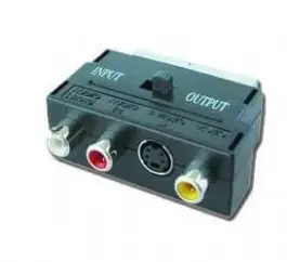 Gembird адаптер EURO/SVHS-3RCA (CHINCH)