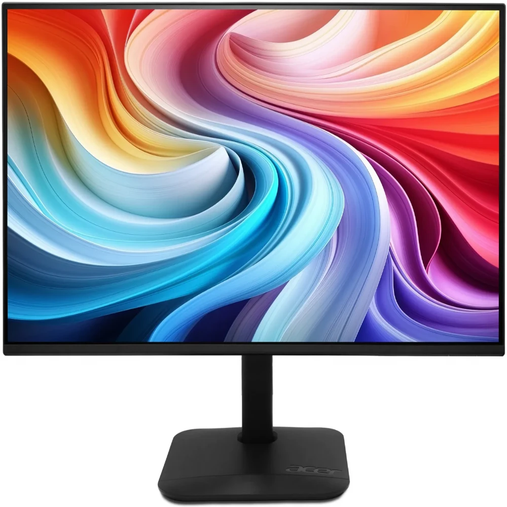 МОНИТОР ACER KA242YGbip IPS 120Hz - 23.8" (60.45 cm) - 1920 x 1080 - ZeroFrame IPS 120Hz 16:9 1ms (VRB) 250nits - Black