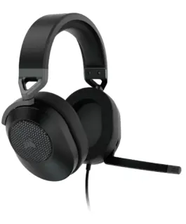 Alternative view of Геймърски слушалки с микрофон Corsair HS65 Carbon - Black