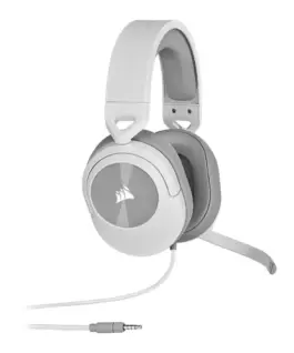 Геймърски слушалки с микрофон Corsair HS55 Stereo - White