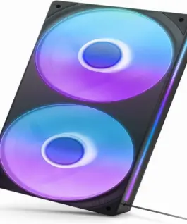 Комплект вентилатори NZXT F240 Black RGB Core