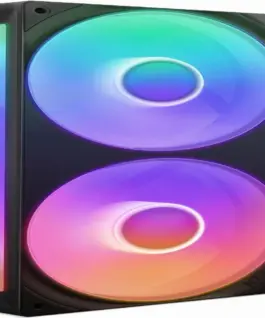 Комплект вентилатори NZXT F240 Black RGB Core