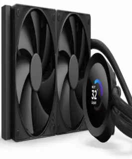 Охладител за процесор NZXT Kraken Plus 240 LCD Display - Black