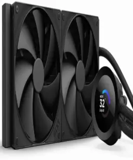 Охладител за процесор NZXT Kraken Plus 280 LCD Display - Black