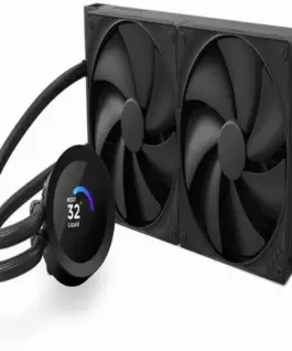 Alternative view of Охладител за процесор NZXT Kraken Plus 280 LCD Display - Black