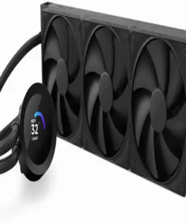 Alternative view of Охладител за процесор NZXT Kraken Plus 360 LCD Display - Black