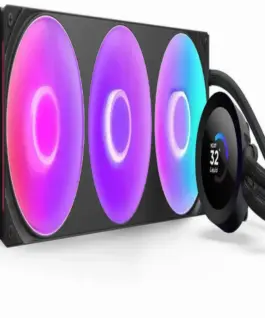 Охладител за процесор NZXT Kraken Plus 360 RGB LCD Display - Black