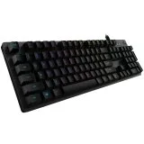 Alternative view of Геймърска клавиатура LOGITECH G512 Corded LIGHTSYNC Mechanical Gaming Keyboard - CARBON - US INTL - USB - TACTILE