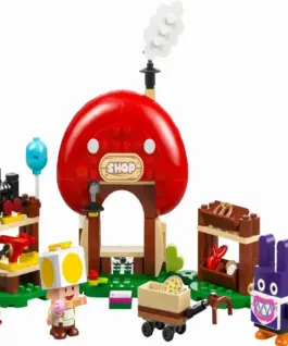 Alternative view of LEGO Super Mario - Nabbit at Toad's Shop Expansion Set - 71429