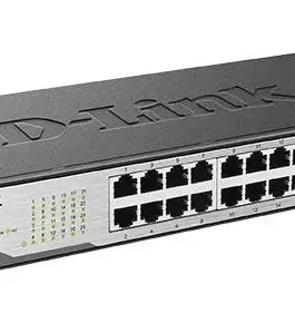 Alternative view of Суич D-Link DES-1024D/E, 24 портов 10/100, Desktop, rack mount