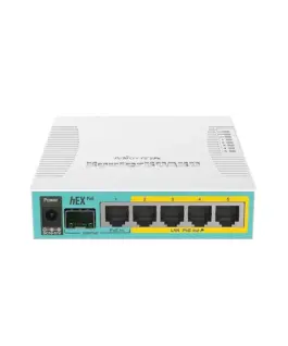 Alternative view of Рутер MikroTik RB960PGS, 5 x 10/100/1000, hEX PoE