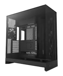 Кутия за компютър NZXT H9 Flow Dual-Chamber - Matte Black