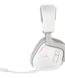 Alternative view of Геймърски безжични слушалки с микрофон Corsair VOID v2 - White