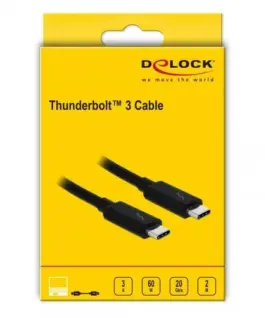 Кабел Delock Thunderbolt 3 (20 Gb/s) USB-C