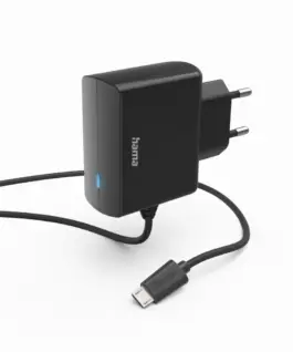 Зарядно 220V с кабел micro-USB HAMA-201617