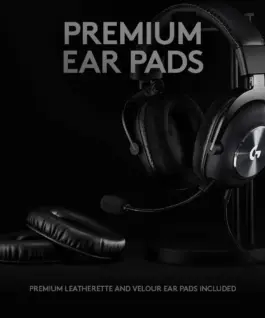 Бъндъл Геймърски слушалки Logitech PRO X + Поставка