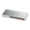 Суич ZyXEL XMG-108HP 8 портов 25Gb + 1xSFP+ 100W PoE++ неуправляем