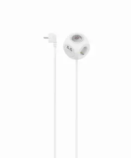 HAMA Разклонител Куб 3-гнезда 2х USB-C/A 223195
