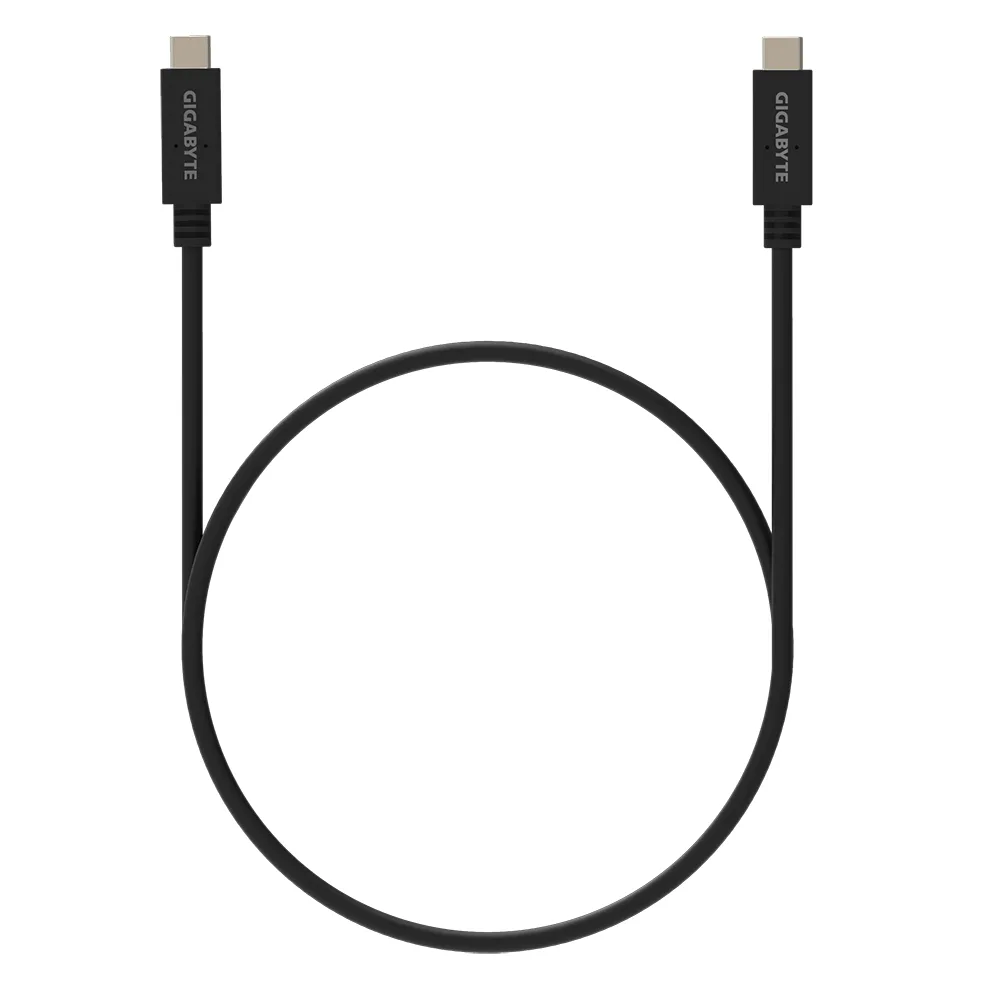 Кабел GIGABYTE USB Type-C мъжко към USB Type-C мъжко 3.2Gen, 1 м 10Gbp/s - Image 3