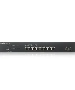 Alternative view of Суич ZYXEL XS1930-10, 8 портов управляем, 10Gb, 2xSFP, за монтаж в шкаф