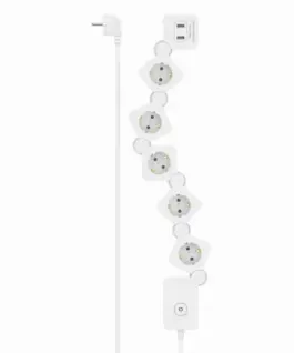 HAMA Разклонител 5 гнезда USB-A 12 W 223190