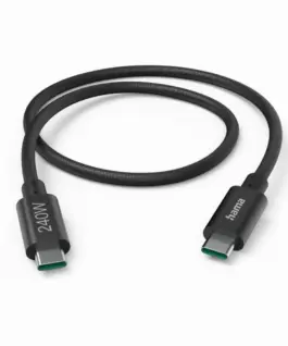 Кабел за зареждане Hama USB-C - USB-C 240 W USB 3.2 Gen1 201702