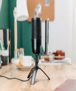 Alternative view of POP филтър за микрофон CHERRY JA-0750, Черен