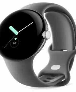 Смарт часовник GOOGLE Pixel Watch 41mm (LTE) Silver/Charcoal
