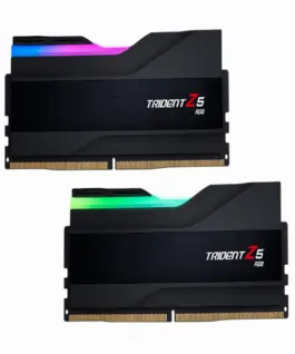 Памет за компютър G.SKILL Trident Z5 RGB Black 64GB(2x32GB) DDR5 6400MHz Intel XMP