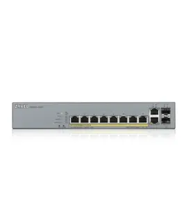 Alternative view of Суич ZyXEL GS1350-12HP, 12-портов, Gigabit, Управляем, PoE 130W