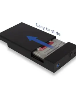 Alternative view of Чекмедже за твърд диск ACT AC1405, 3.5", SATA, USB 3.1 Gen1 (USB 3.0), Черен