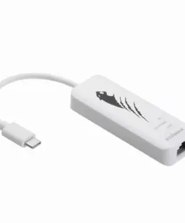 Alternative view of Мрежова карта EDIMAX EU-4307, USB-C, 2.5 Gigabit Ethernet, Бял