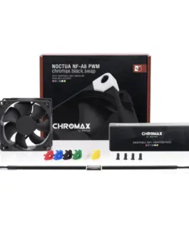 Вентилатор Noctua NF-A8 PWM chromax black swap 80 mm