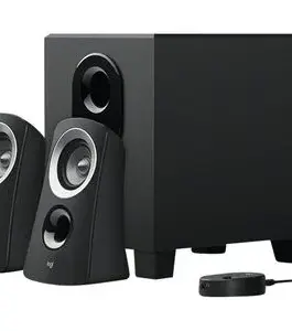 Alternative view of ТОНКОЛОНИ (ВИСОКОГОВОРИТЕЛИ) LOGITECH Z313 - Black - PN 980-000413