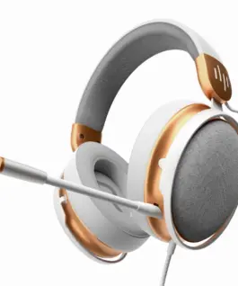 Геймърски слушалки Dark Project Sono Wired - White/Gold