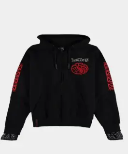 Суичър DIFUZED GOT - House Of The Dragon - Men's Hero Item Zipper S