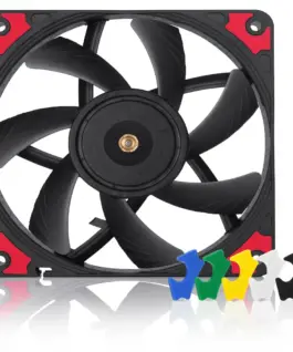 Вентилатор Noctua 120mm NF-A12x15 PWM chromax.black.swap