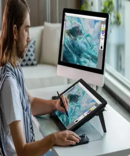 Графичен дисплей таблет HUION Kamvas Pro 24 GT2401