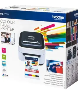 ПЪЛНОЦВЕТЕН ЕТИКЕТЕН ПРИНТЕР BROTHER VC-500W